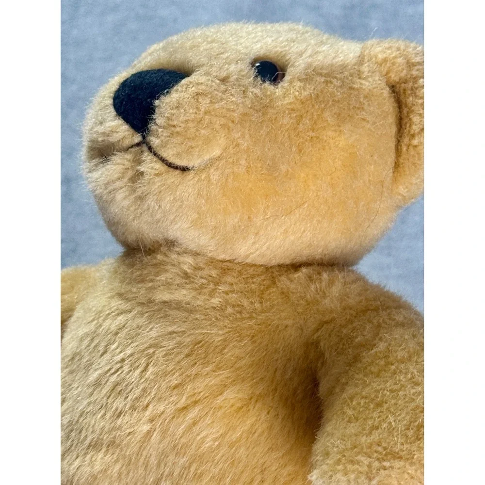 Ralph Lauren Romance Teddy Bear Plush Gold Tan Pink Paws Collectible 12 inch